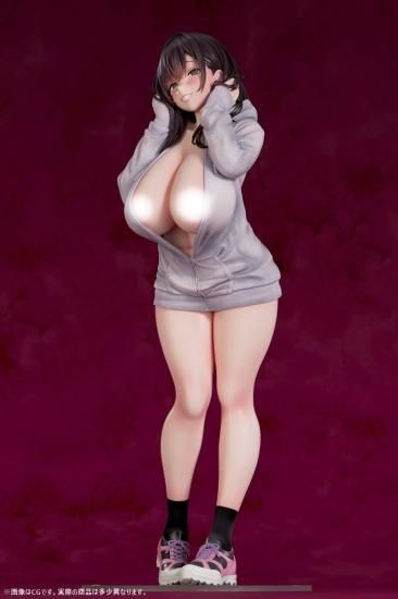 肉感少女 はだぱーかー ふうな  1/4スケール塗装済み完成品フィギュア