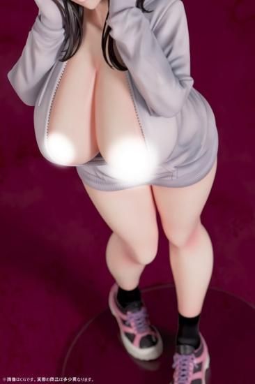 肉感少女 はだぱーかー ふうな  1/4スケール塗装済み完成品フィギュア