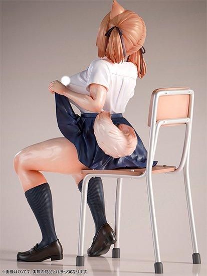 肉感少女 発情期メスケモ同級生の誘惑 小麦  1/4スケール塗装済み完成品フィギュア