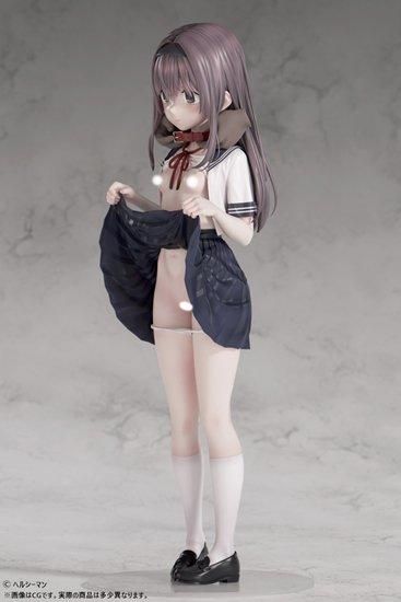 ヘルシーマン「好きな子に告白したらハ●撮り動画が送られてきた話」 白鳥さん 1/4スケール塗装済み完成品フィギュア