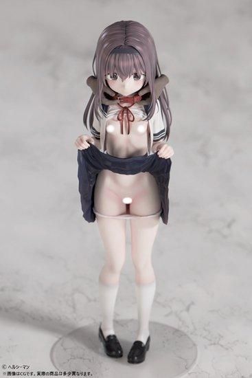 ヘルシーマン「好きな子に告白したらハ●撮り動画が送られてきた話」 白鳥さん 1/4スケール塗装済み完成品フィギュア