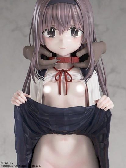 ヘルシーマン「好きな子に告白したらハ●撮り動画が送られてきた話」 白鳥さん 1/4スケール塗装済み完成品フィギュア