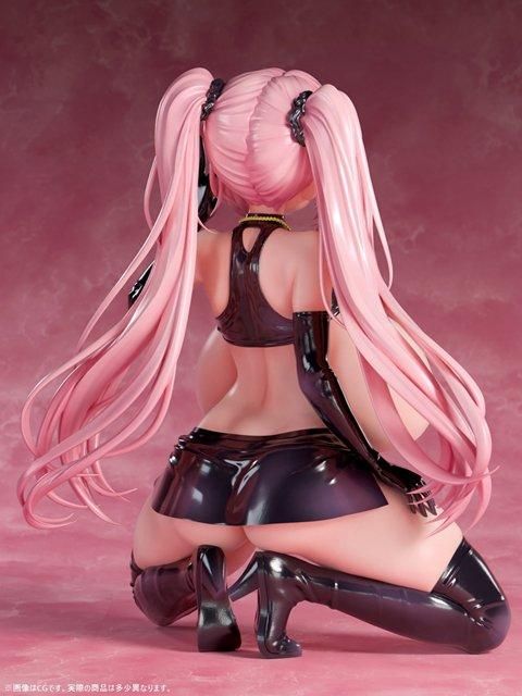 肉感少女 爆乳ラバードレス インカローズ  1/4スケール塗装済み完成品フィギュア