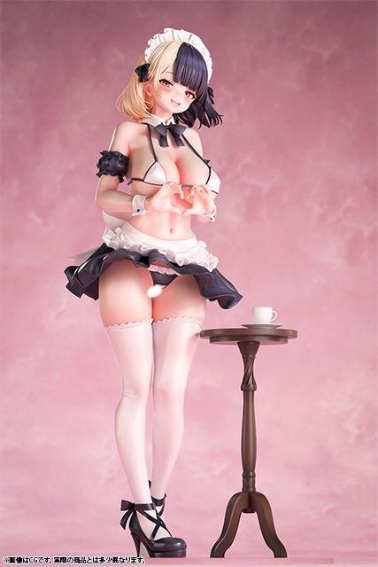 肉感少女 コンカフェ嬢の新サービス ねる  1/6スケール塗装済み完成品フィギュア