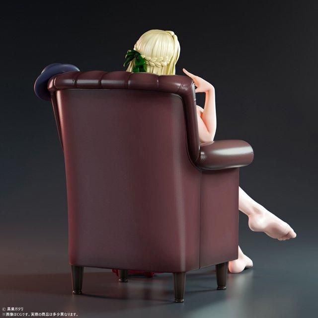 黒巣ガタリ『聖華女学院公認竿おじさん４』生徒会長 ルイーザ・リヒター 1/4スケール塗装済み完成品フィギュア