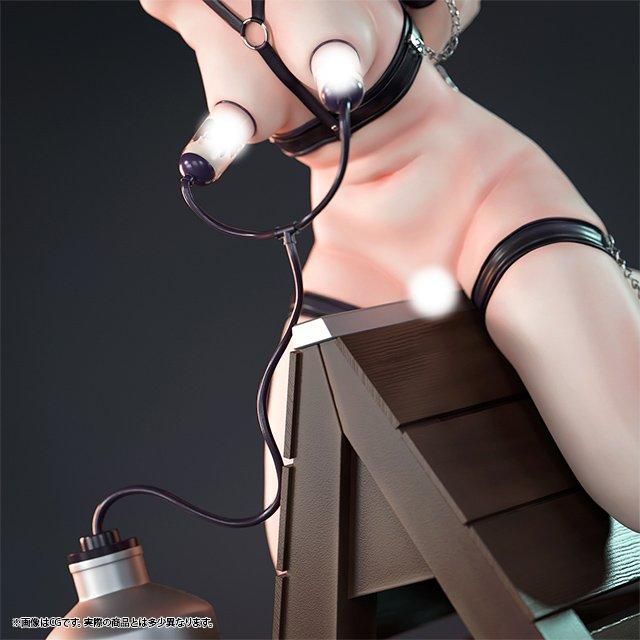 肉感少女 三角木馬でお仕置き中 花岡さん  1/4スケール塗装済み完成品フィギュア
