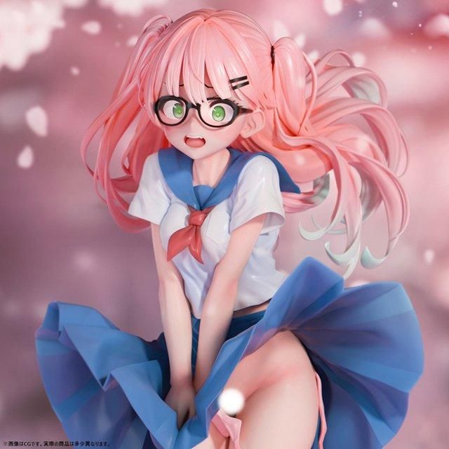 肉感少女 春風のいたずら 透桜子 アウトver. 1/4スケール塗装済み完成品フィギュア