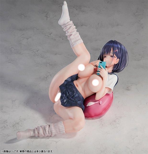 肉感少女 居座りダウナーJK 水鳥川さん  1/4スケール塗装済み完成品フィギュア