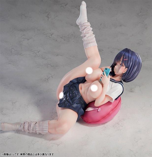 肉感少女 居座りダウナーJK 水鳥川さん  1/4スケール塗装済み完成品フィギュア
