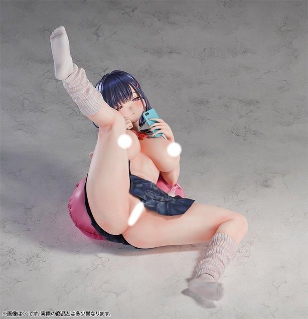 肉感少女 居座りダウナーJK 水鳥川さん  1/4スケール塗装済み完成品フィギュア