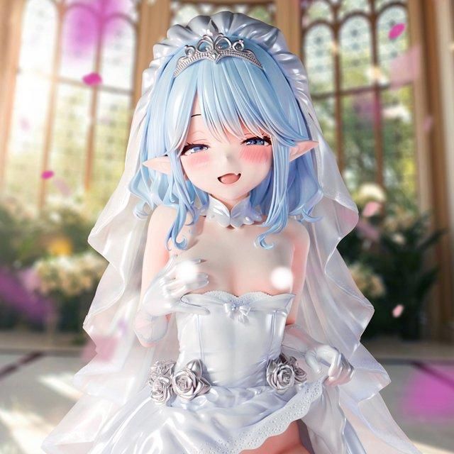 肉感少女 ウェディングでXXXしよう！ エイルリス  1/4スケール塗装済み完成品フィギュア