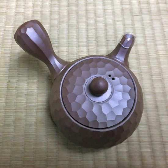【急須32      1.5号丸極細ダイヤ】三代森伊呂久　共箱 急須32 1.5号丸極細ダイヤ】三代森伊呂久共箱