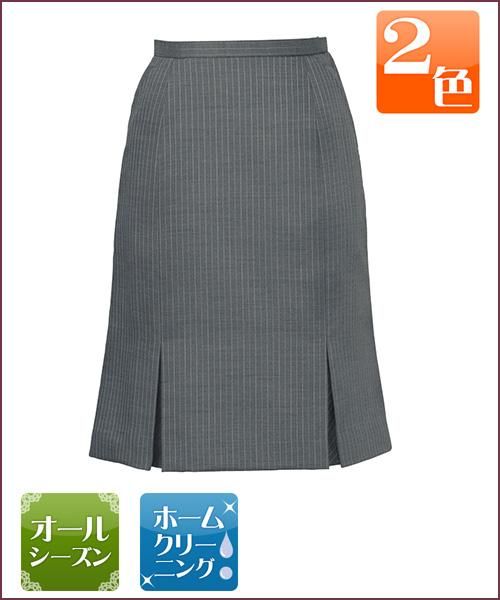 Eas3 マーメイドラインスカート ストライプ柄のボックスプリーツ 事務服 会社制服通販 かわいい おしゃれなオフィス着 ユニアカ Eas3 マーメイドラインスカート ストライプ柄のボックスプリーツ 事務服 会社制服通販 かわいい おしゃれなオフィス着 ユニアカ