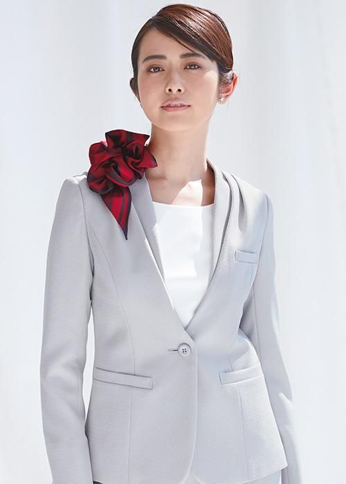 事務服】カーシーカシマ EAZ604|ロングスカーフ|トーナル 事務服】カーシーカシマ EAZ604|ロングスカーフ|トーナル