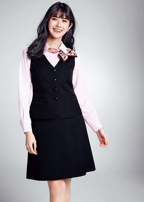 CHuRaさん用！ 新品 事務服 ボンマックス　ジャケット&スカート 13号 ボンマックスの事務服・ベスト・スカート・ジャケット