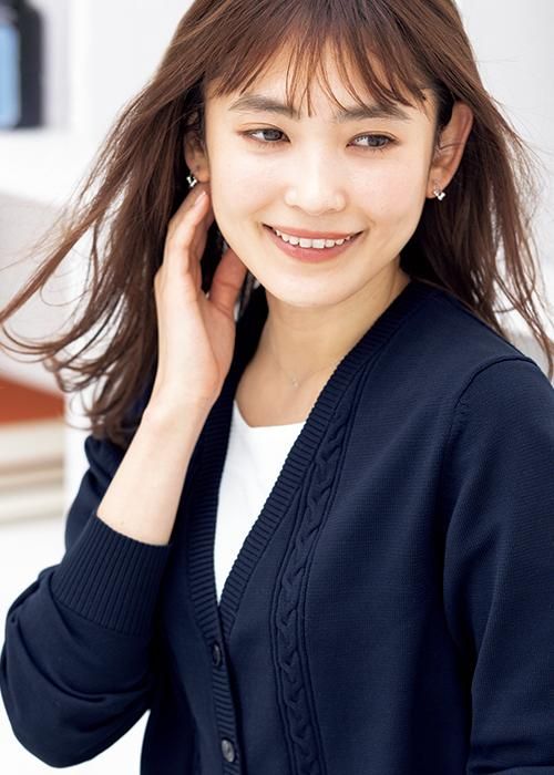 【お取り寄せ】ボンマックス ラウンドネック七分袖ニット ブルー 19号 BCK7105-6-19 BCK7105（ボンマックス ）｜事務服