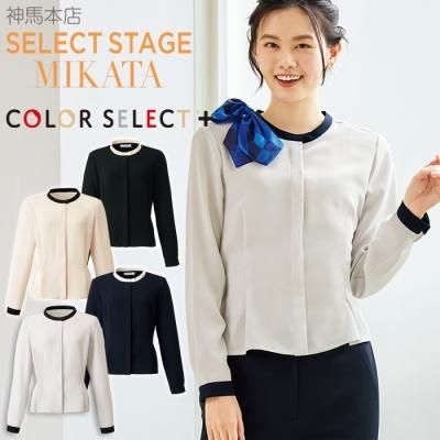 事務服】ブラウス/シャツの長袖タイプ 商品一覧|かわいい ...