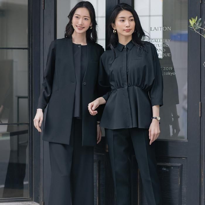 お値下け★ 事務服 セロリー 上下セット 事務服 レディース 洗える 高品質 セロリー 上下セット 通勤