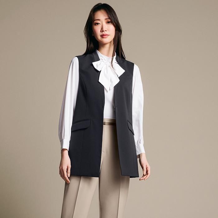 最終値下げ　新品　カーシーカシマ　事務服　上下セット　15号 ESJ701（カーシーカシマ）｜事務服