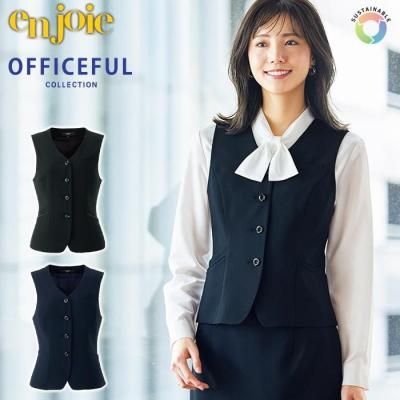 【新品タグ付き】アンジョア 事務服 13号 ジャケット スカート セットアップ アンジョアの事務服｜会社の制服通販はCue!事務服