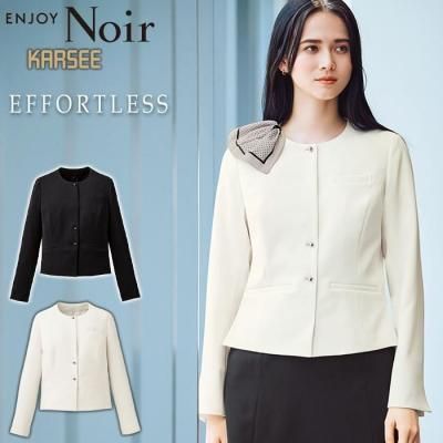 ノーカラージャケット｜事務服
