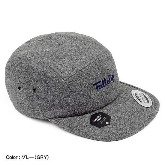NOAH Melton 5-Panel グレー キャップ SLIDER 5PANEL CAP MELTON - スライダー ファイブパネルキャップ