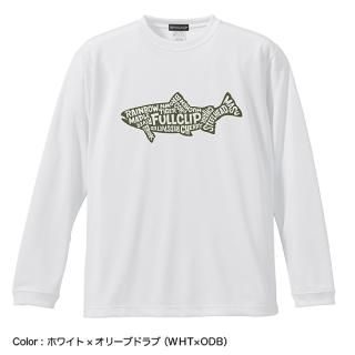 TROUT MOSH DRY TEE LSFRONTϡåȥ饦ȥå ɥ饤T 󥰥꡼֡ʥեȡ