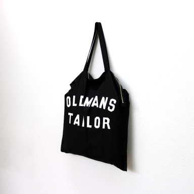 OLDMAN'S TAILOR|930|OMT PRINT LEISURE BAG|BLACK-fobstore