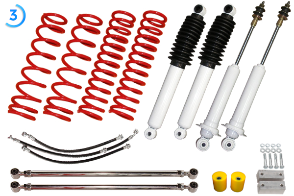 JA12.22用 3インチアップKIT - 4x4エスポワール 【オンライン JA12.22用 3インチアップKIT - 4x4エスポワール 【オンライン