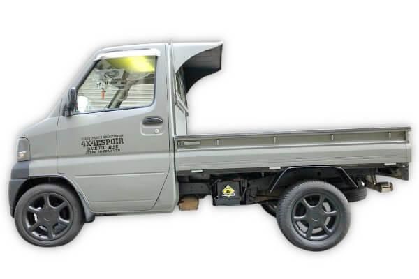 ミニキャブトラックU61T リア用リフトアップキット 50mm - 4x4 ミニキャブトラックU61T リア用リフトアップキット 50mm - 4x4
