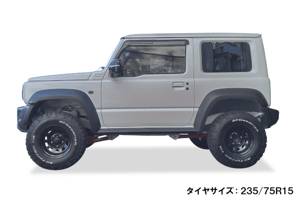 JB64/74用 3インチアップキット A14Xショックver - 4x4 JB64/74用 3インチアップキット A14Xショックver - 4x4