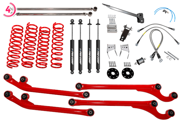 プロコン JB64/74用 4インチ贅沢仕様 プロコンプショックver - 4x4