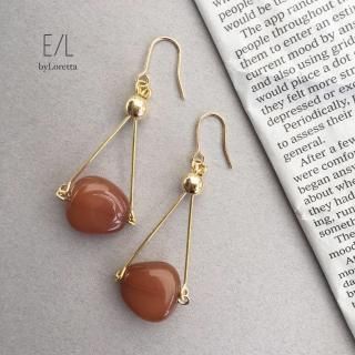 Stonebeads pierce/earring