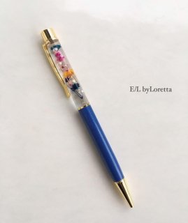 ハーバリウムball pen(Blue)