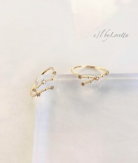 星座 Crystal Ring  (おうし座/ふたご座)