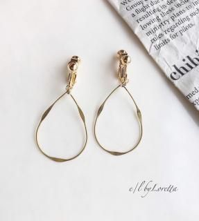  Shizuku hoop pierce/earring