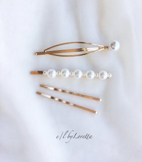 Pearl pin set �