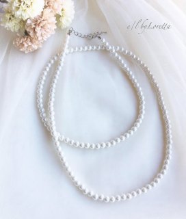 Pearl long Necklace