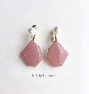 KAKERA pearl pierce/earring (Pink)