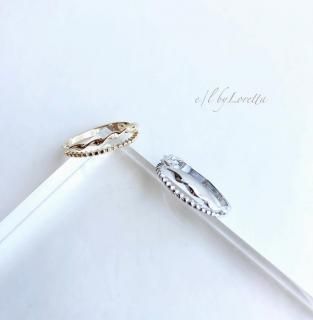 (2)twist  chain Ring