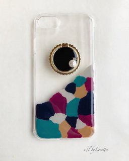 選べるスマホリング × Art iphone case� set