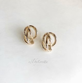 Metal design pierce(Gold)
