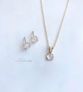 쥤ܡࡼ󥹥ȡ 14kgf necklace & pierce SET