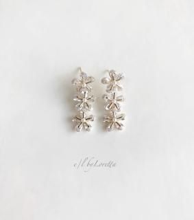 3Ϣ crystal flower pierce