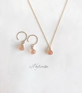 åɥإޥȥ 14kgf necklace & pierce/earring SET
