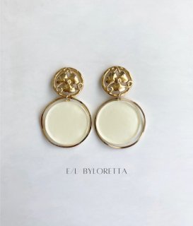 bloom【ブルーム】 No.1(Yellow) - pierce/earring  [cc]