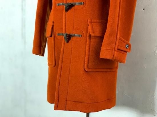 Import》INVERTERE -Long Duffle Coat【MALLALIEUS】(orange Import》INVERTERE -Long Duffle Coat【MALLALIEUS】(orange