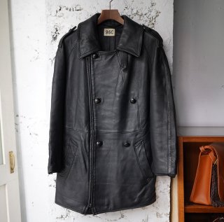 <img class='new_mark_img1' src='https://img.shop-pro.jp/img/new/icons47.gif' style='border:none;display:inline;margin:0px;padding:0px;width:auto;' />French army -80's Motorcycle Leather Coat-