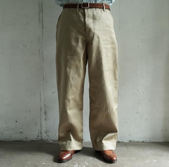 Special limited product》-Barry Bricken- Super wide chino trousers & Cone mills super wide trouser - clothier online store / クローチア公式オンラインストア Special limited product》-Barry Bricken- Super wide chino trousers & Cone mills super wide trouser - clothier online store / クローチア公式オンラインストア
