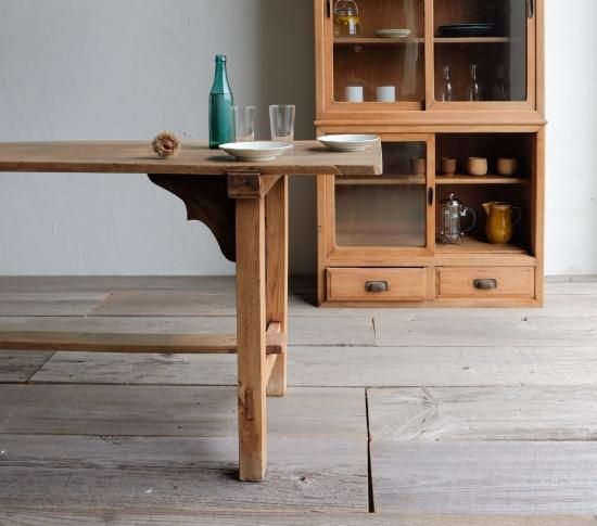 T*i様 アンティークテーブル アンティークの縦長のダイニングテーブル | ライフスタイルショップ